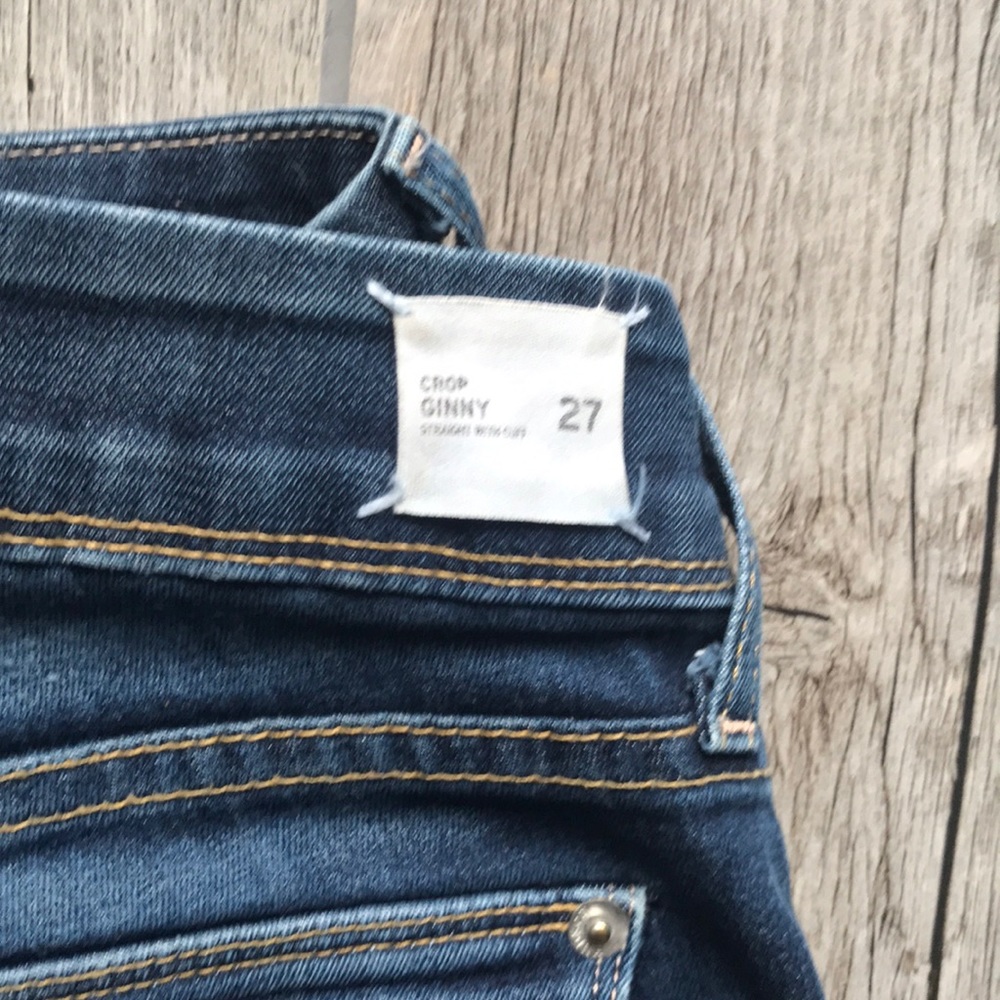Hudson Crop Ginny Jean low waisted size 27 - Picture 7 of 7